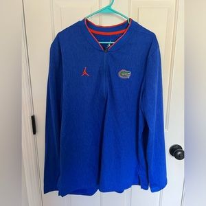 Nike Jordan Brand Florida Gators men’s half-zip pullover jacket in XL